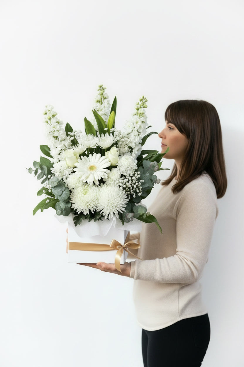 Simply White Hatbox