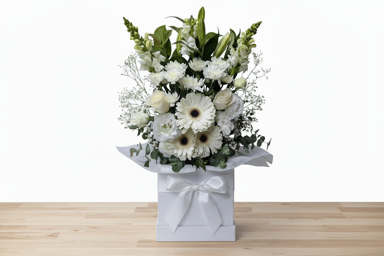 Simply White Hatbox