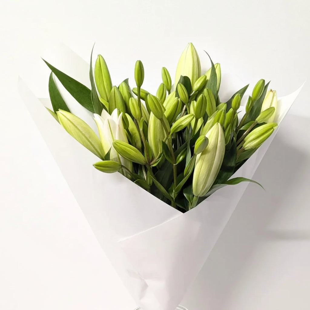 White Lilies Bouquet